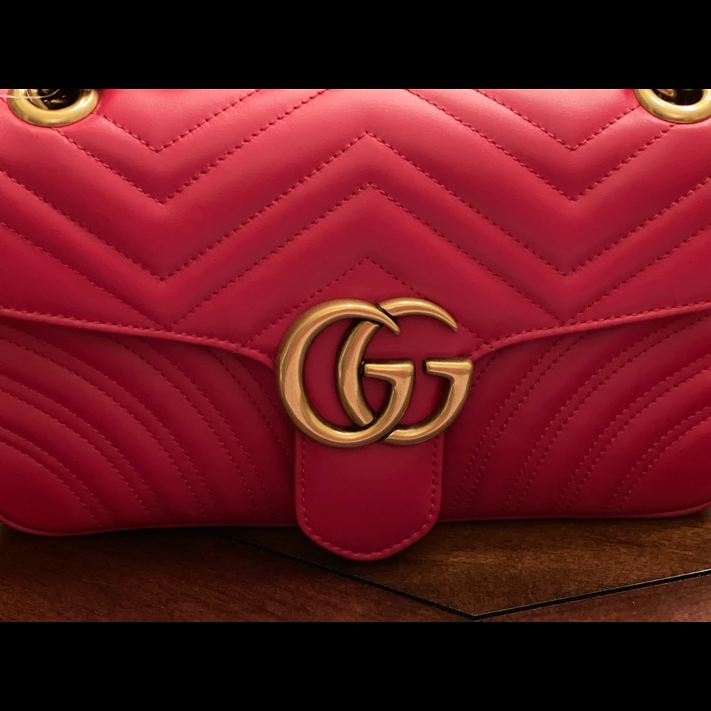 GG Marmont matelassé shoulder bag